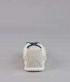 Street Ease Mesh Trim Sneakers