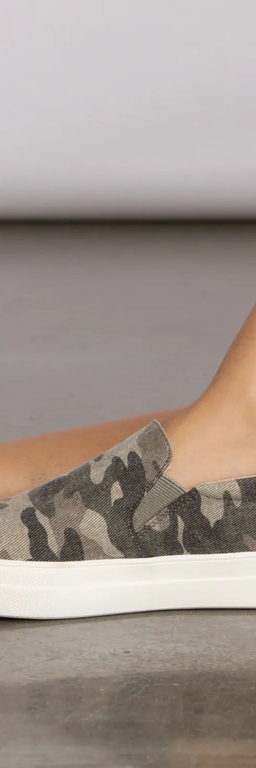 Casual Moment Slip On Sneakers