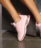 In The Clear Two Tone Chunky Sneakers