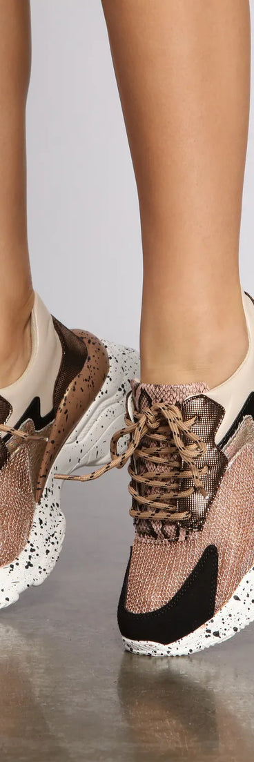 A Trendy Moment Chunky Sneakers