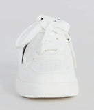 
Upgrade your style game for 2025 with the Too Cool Contrast Trim Faux Leather Sneakers in white, perfect for any fashion-forward wardrobe.
