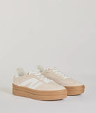 
Upgrade your style game for 2025 with the Instant Fave Faux Suede Platform Sneakers in beige, perfect for any fashion-forward wardrobe.
