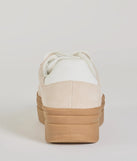 
Upgrade your style game for 2025 with the Instant Fave Faux Suede Platform Sneakers in beige, perfect for any fashion-forward wardrobe.