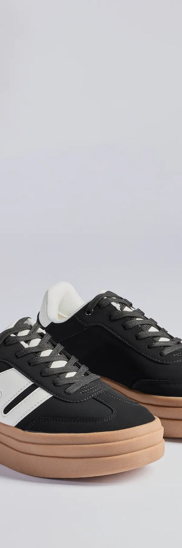 Instant Fave Faux Suede Platform Sneakers