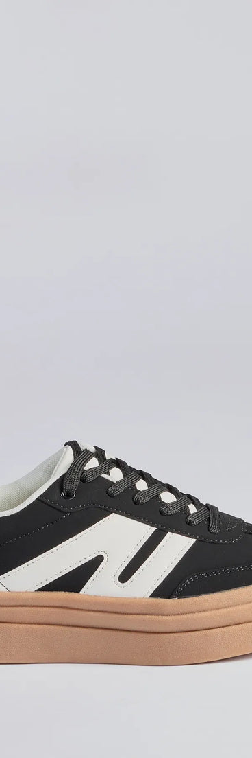 Instant Fave Faux Suede Platform Sneakers