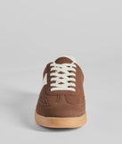 Chic Kicks Contrast Trim Sneakers
