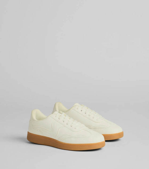 
Upgrade your style game for 2025 with the Chic Kicks Contrast Trim Sneakers in white, perfect for any fashion-forward wardrobe.