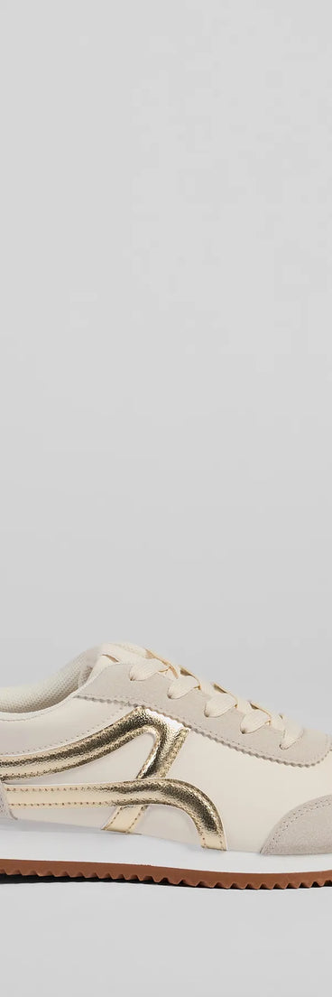 Sporty Vibes Striped Sneakers