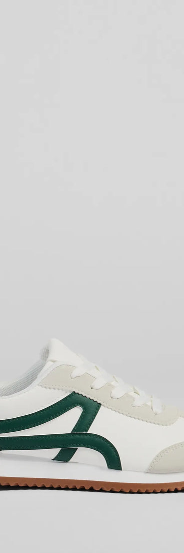 Sporty Vibes Striped Sneakers