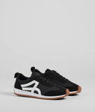 Sporty Vibes Striped Sneakers