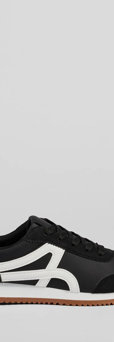 Sporty Vibes Striped Sneakers