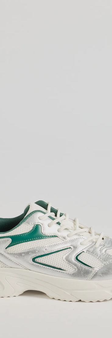 
Upgrade your style game for 2025 with the Sporty Trend Chunky Sneakers in green, perfect for any fashion-forward wardrobe.