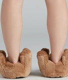 Adorable Teddy Bear Plush Slippers
