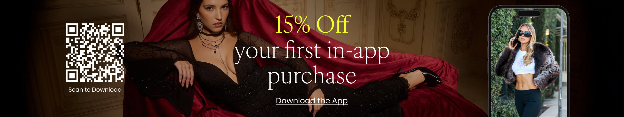 Get 15% off your first in-app purchase when you download the Windsor app!