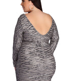 Plus Elysse Steal The Show Sequin Dress