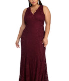Plus Nicki Formal Glitter Dress