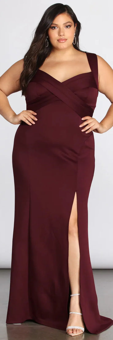 Plus Kyla Formal Bandage Dress