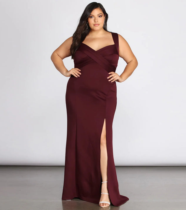 Plus Kyla Formal Bandage Dress
