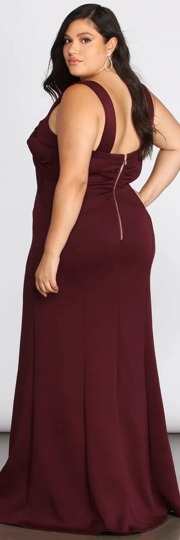 Plus Kyla Formal Bandage Dress