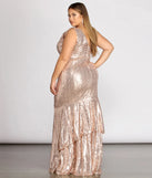 Plus Harmony Sparkling Sequin Dress