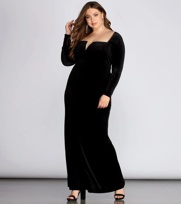 Kelly Formal Velvet Affair Dress