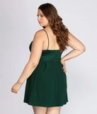 Plus Lace Appeal Skater Dress