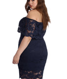 Plus Lace Appeal Midi Dress