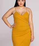 Plus Strappy & Stunning Mini Dress