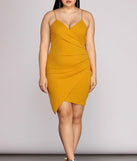 Plus Strappy & Stunning Mini Dress