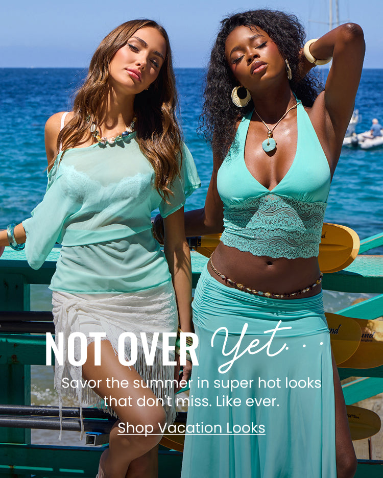 Shop vacation looks for summer 2026 to savor the season with matching sets, breezy separates, and getaway-ready style