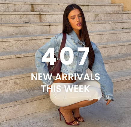 Discover 407 new arrivals this week featuring fresh denim, polished separates, and must-have styles for your rotation.