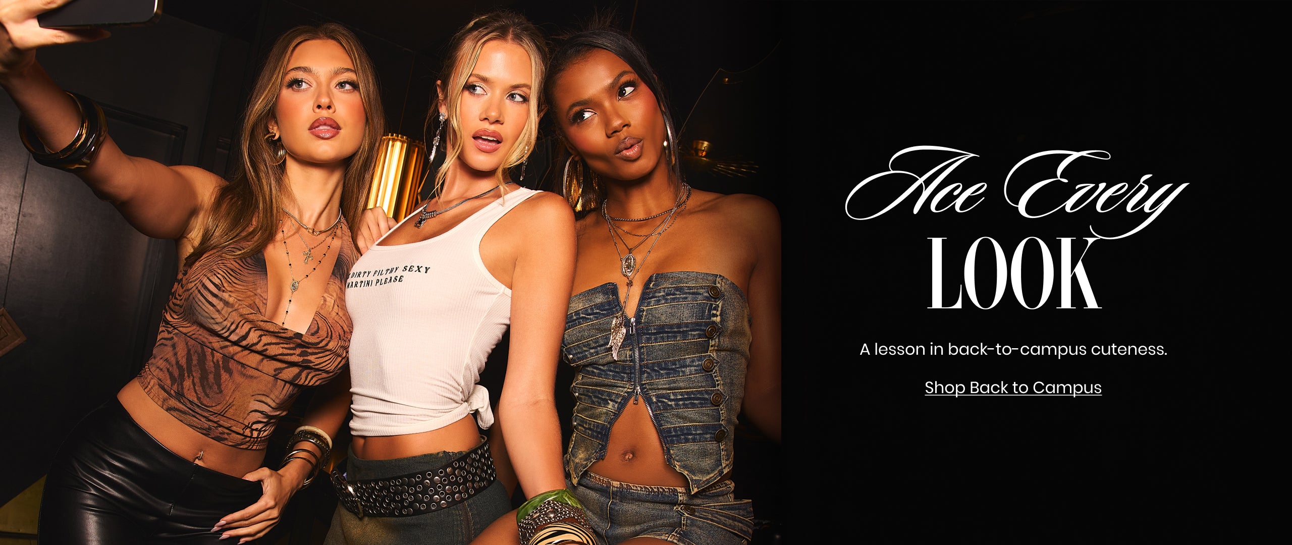 Ace every look with back to campus outfits designed for effortless style from the first bell to weekend plans.