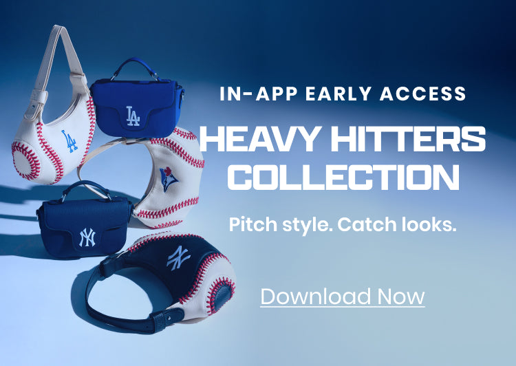The Windsor x MLB collection is bringing heavy hitters—download the app for early access to standout team bags and sporty street style.