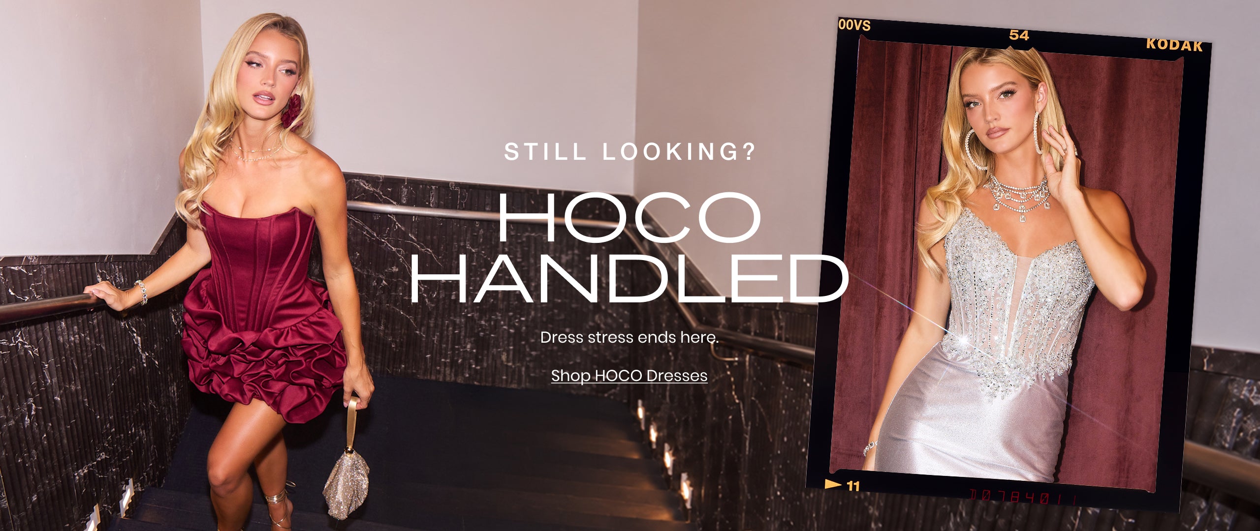 If you are still looking, Windsor has HOCO dresses to go glam in sparkling corsets, luxe satin, statement minis, and more made to feel confident and capture attention.