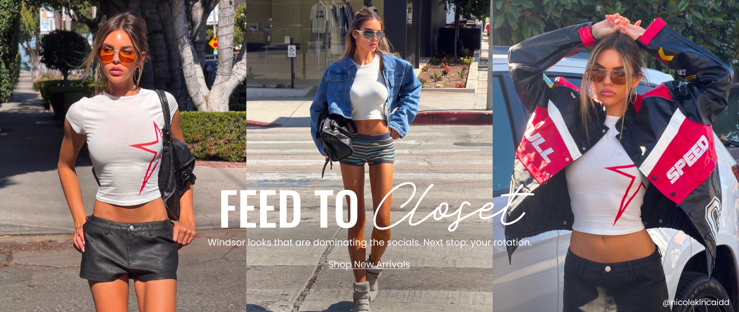 Discover new arrivals featuring graphic tees, moto jackets, denim layers, and the latest trend-setting styles.
