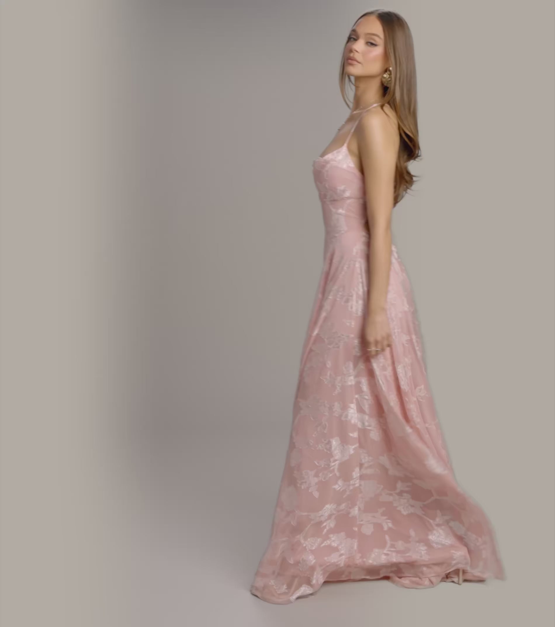 sachin and babi light blue dress Baby Pink Chiffon Prom Dresses Featuring Off The Shoulder Long Elegant Evening Gowns