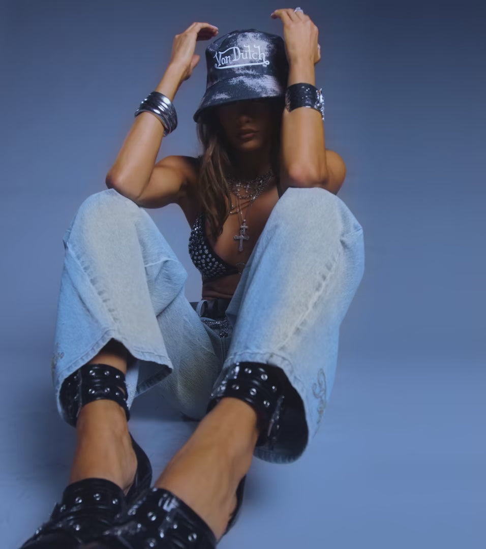 Windsor x Von Dutch Tie-Dye Bucket Hat