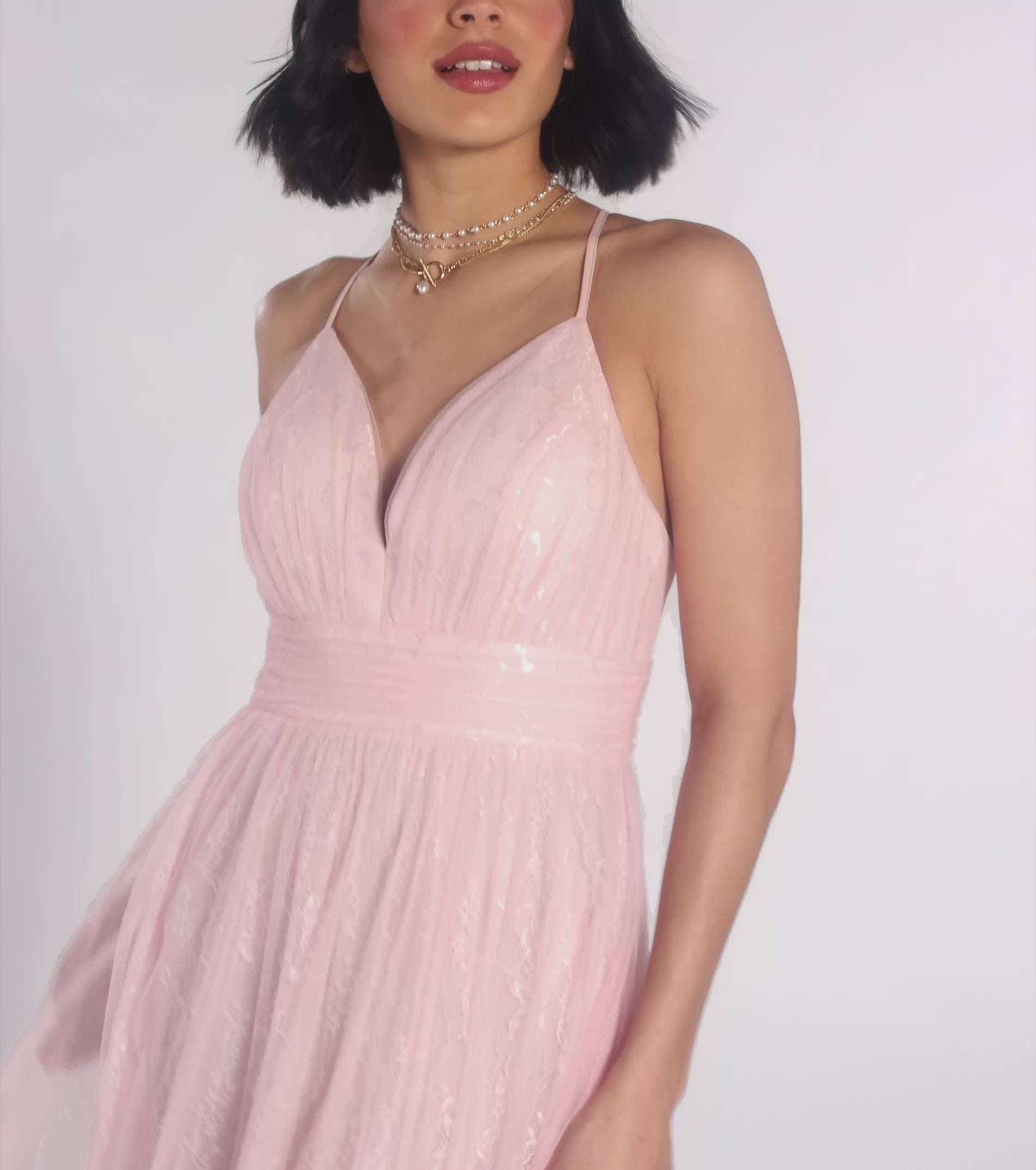 Kimora Lace Tulle A-Line Formal Dress