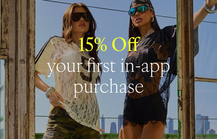 Get 15% off your first in-app purchase and download the Windsor app and shop formal dresses, crop tops, capris, and accessories.