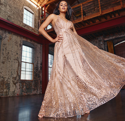 Bubble | Ivanka Taffeta Dress Hem Windsor Rhinestone
