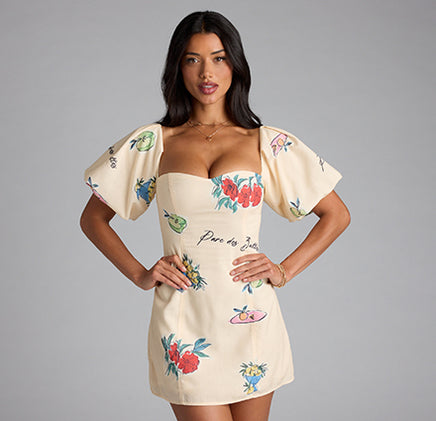Crochet Chic Mini Dress | Windsor