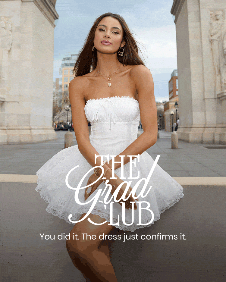 Discover graduation dresses that confirm it—structured corset fits, flared skirts, and chic, celebratory style.