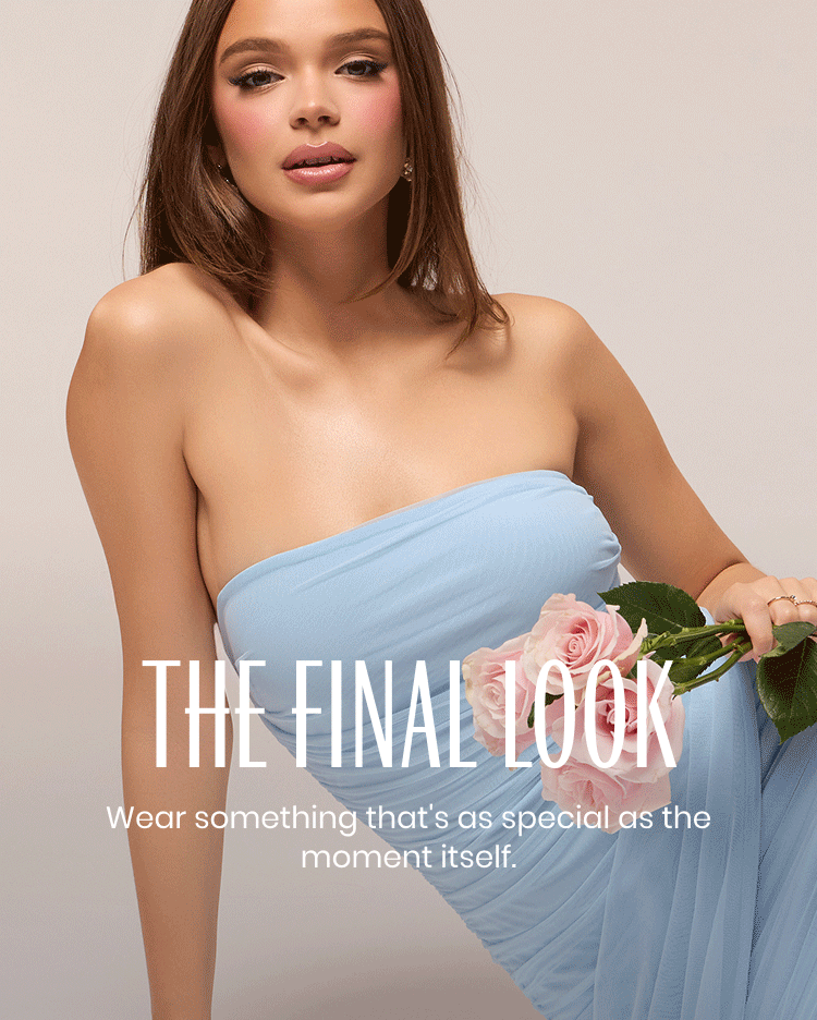 Shop graduation dresses for the final look—pastel minis, romantic ruching, and polished silhouettes made to celebrate.