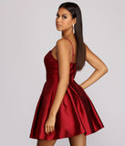 Rebecca Party Pleated Dress creates the perfect spring wedding guest dress or cocktail attire with stylish details in the latest trends for 2023!