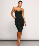 Susan Formal Sleeveless Midi Dress creates the perfect spring wedding guest dress or cocktail attire with stylish details in the latest trends for 2023!