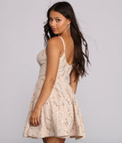 Regina Formal Sequin And Lace Dress is a gorgeous pick as your 2023 prom dress or formal gown for wedding guest, spring bridesmaid, or army ball attire!
