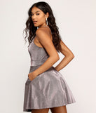 Melanie Glitter Tulle Party Dress is a gorgeous pick as your 2023 prom dress or formal gown for wedding guest, spring bridesmaid, or army ball attire!