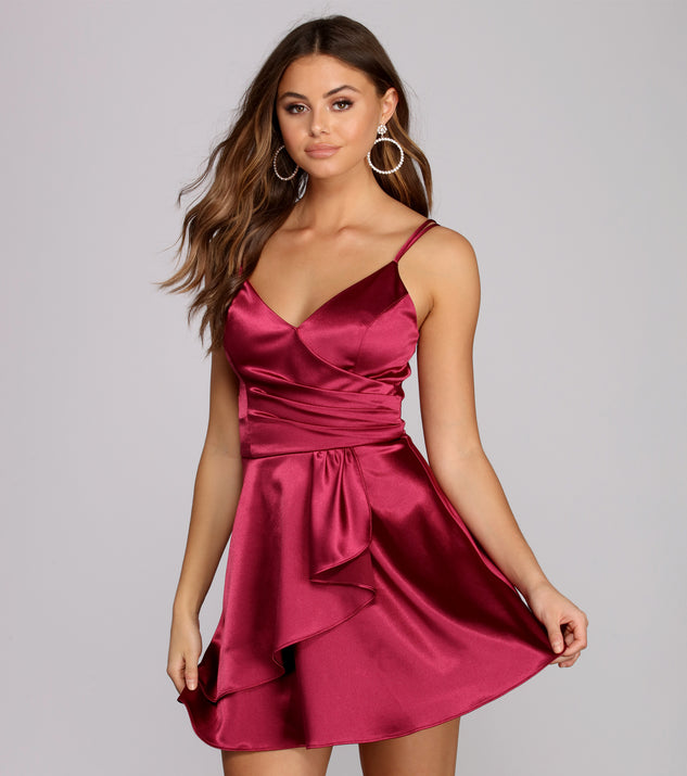 Suzy Ruffle Up The Evening Party Dress & Windsor