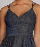 Presley Glitter Party Dress creates the perfect spring wedding guest dress or cocktail attire with stylish details in the latest trends for 2023!