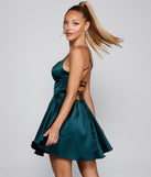 Sonya Satin Dress is the perfect prom dress pick with on-trend details to make the 2024 dance your most memorable event yet!
